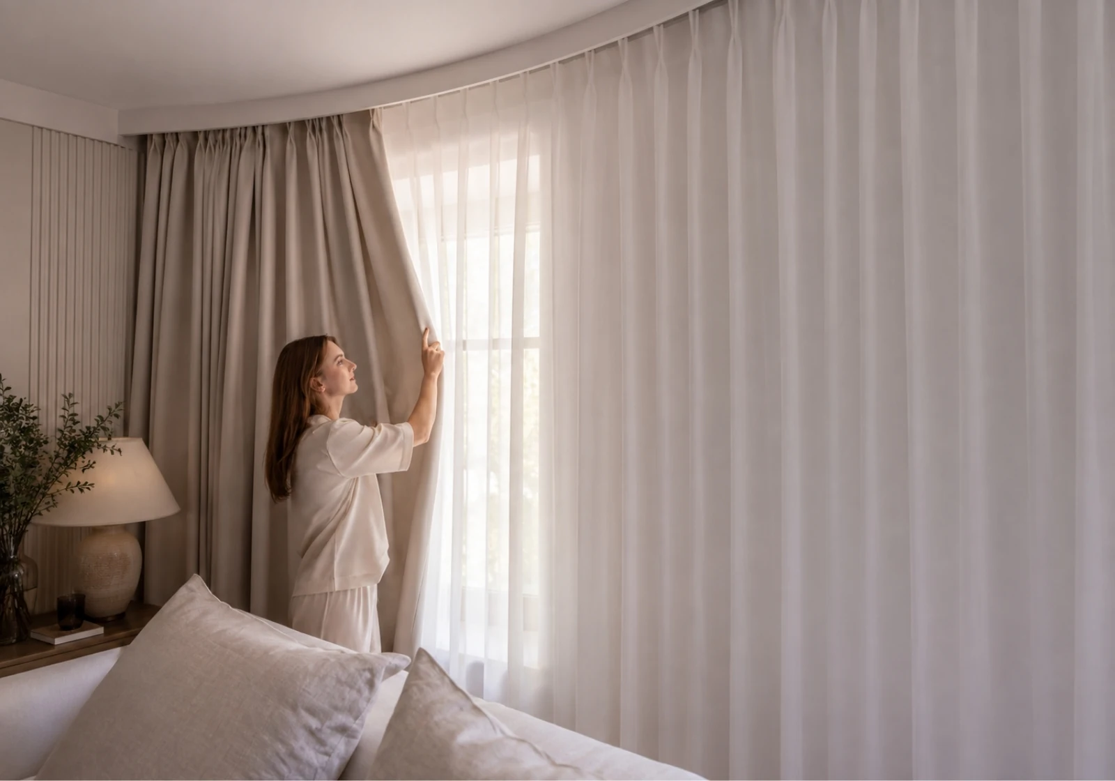 Luxury Blackout Curtains Dubai AED 75