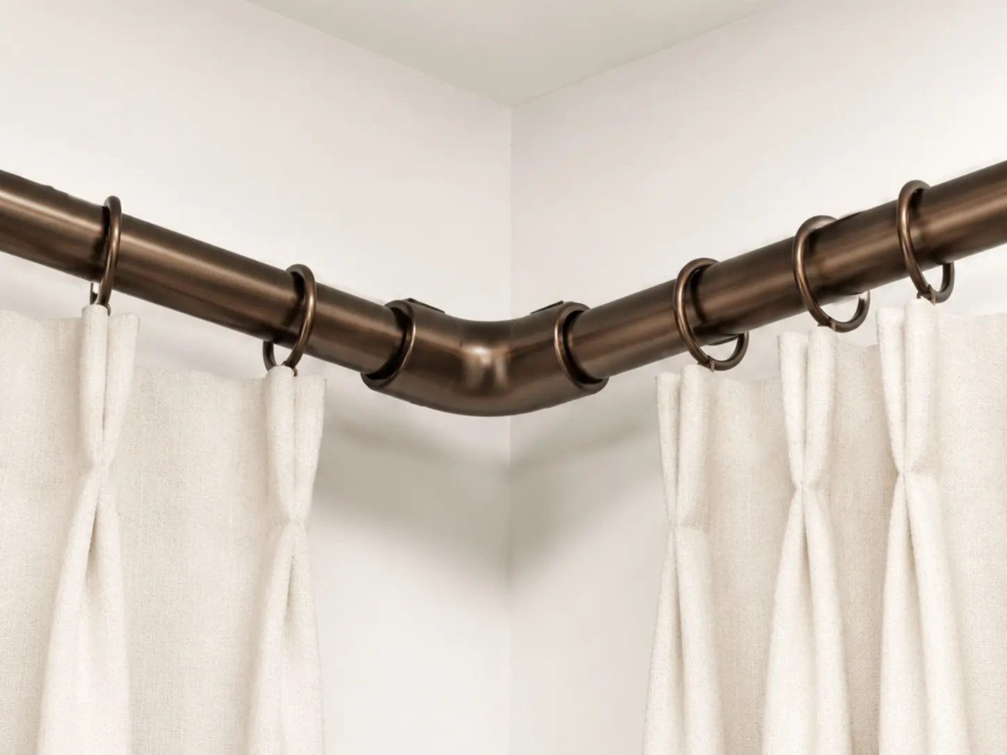 Corner Connectors for Curtain Tracks
