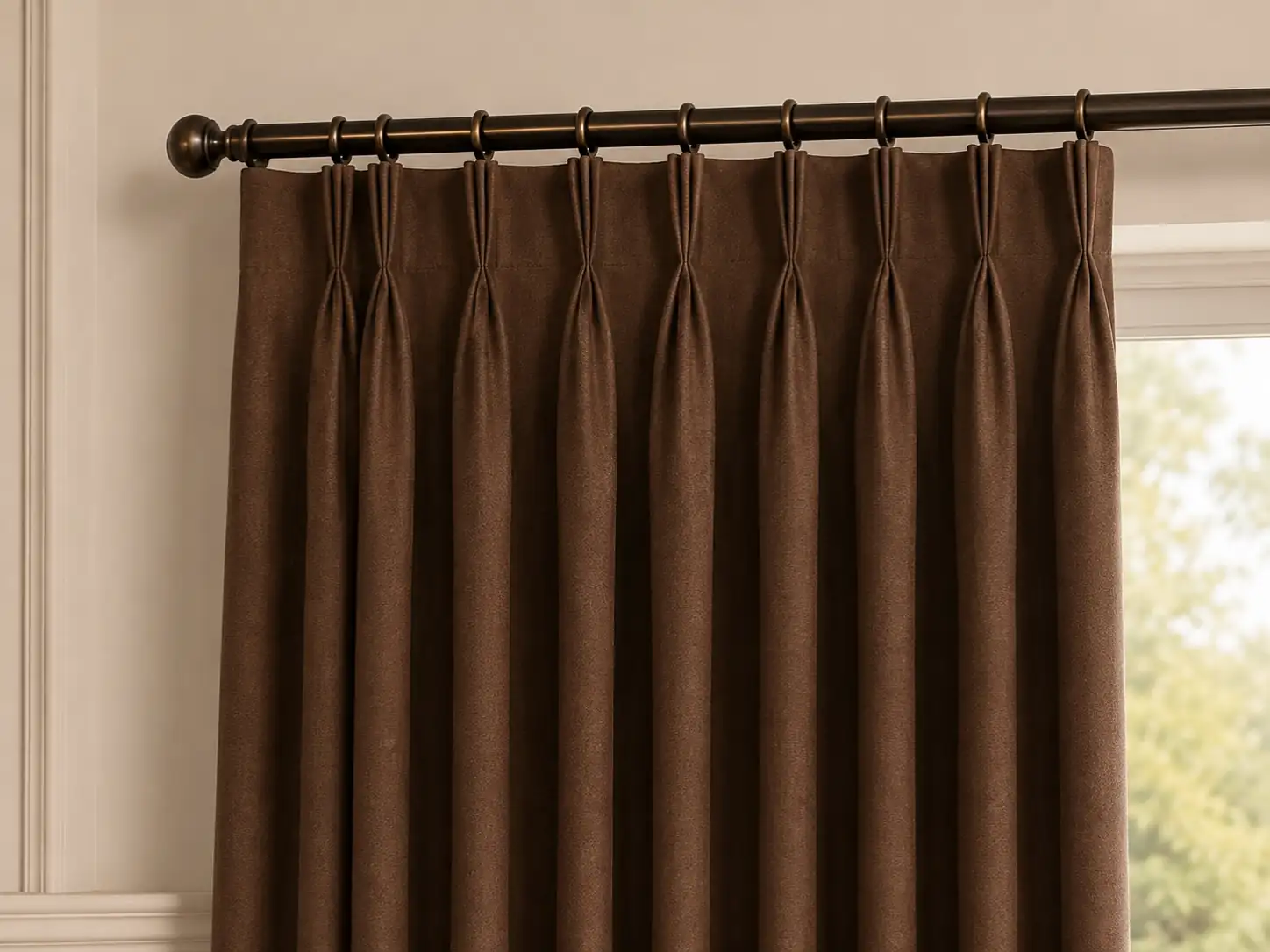 Pinch Pleat Curtains for Windows