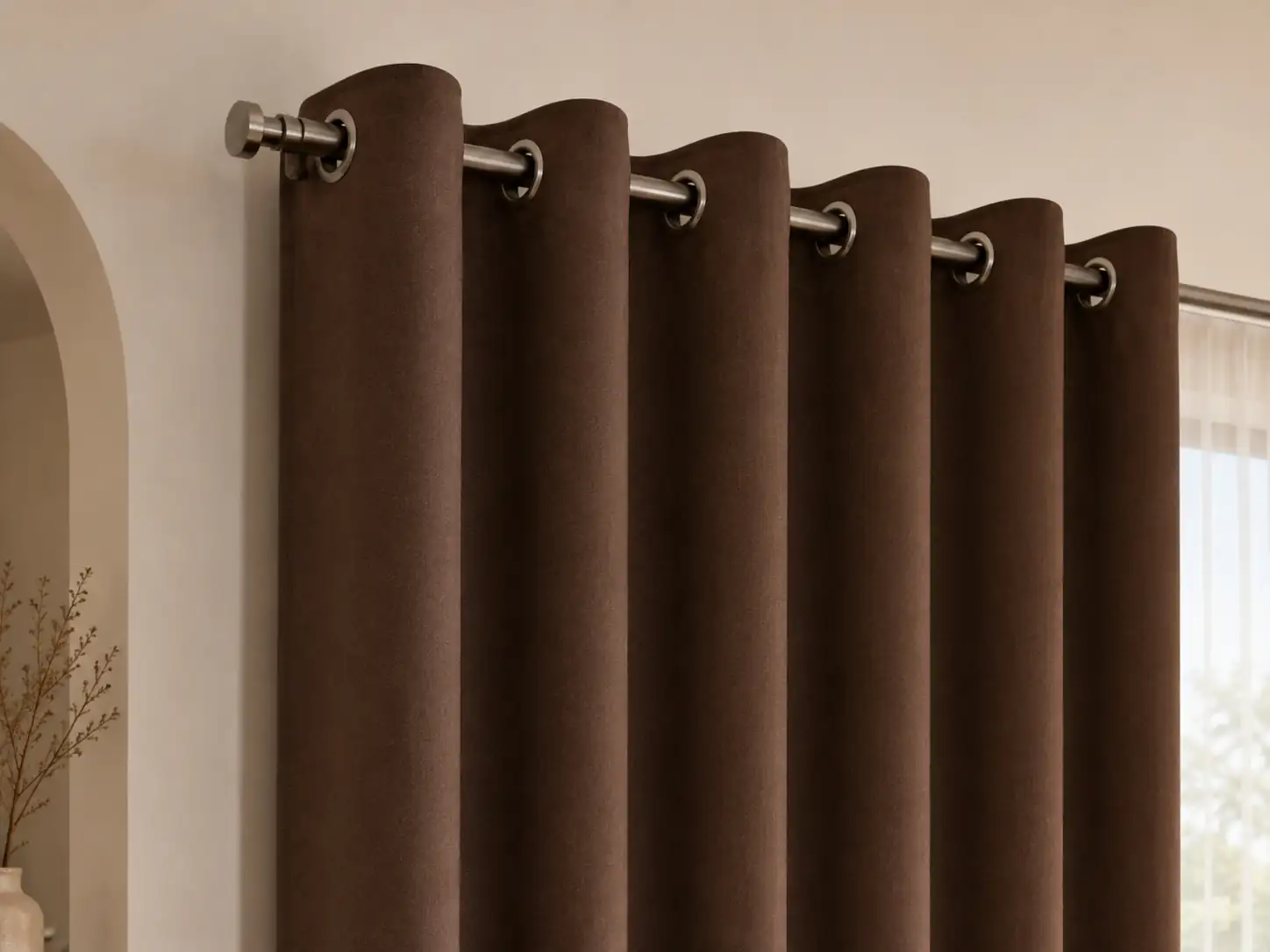 Wave Curtains for Modern Windows