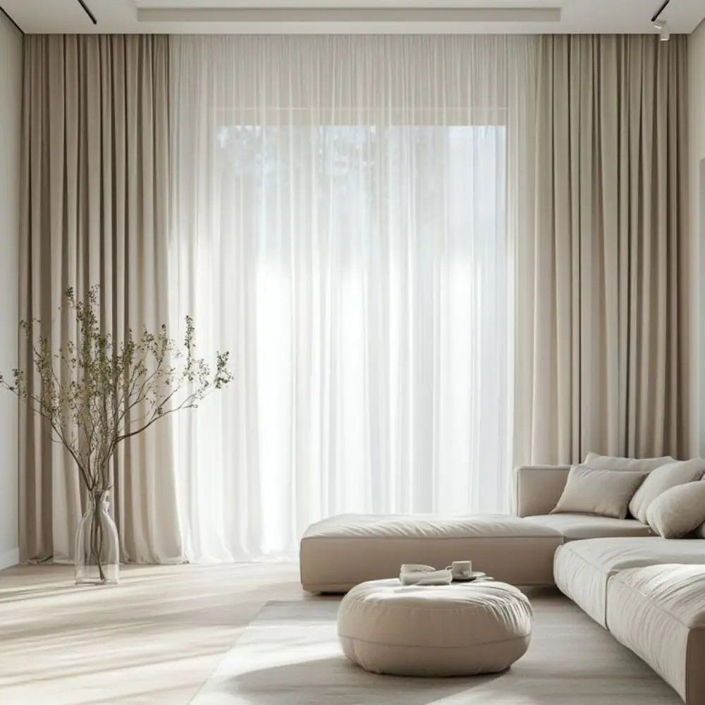 Modern curtain project in Dubai