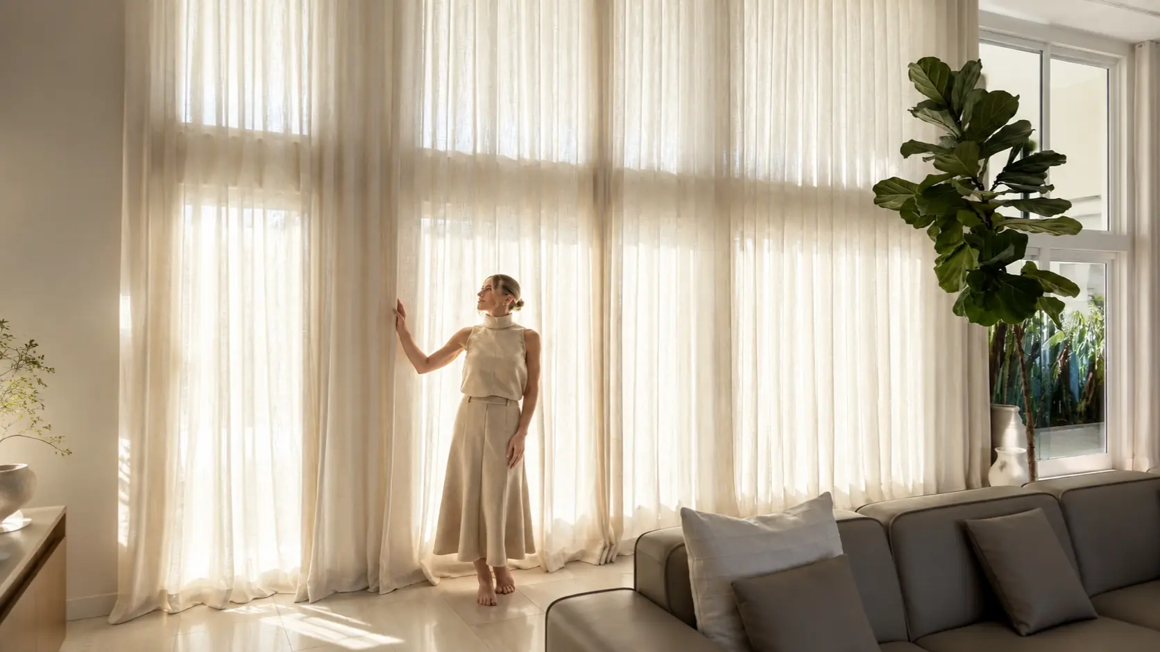 Living Room Curtains for Windows