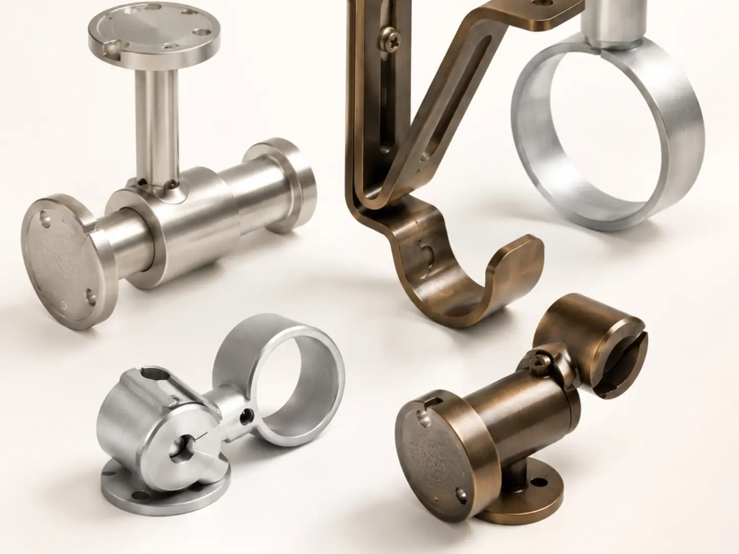 Mounting Brackets for Curtain Rods