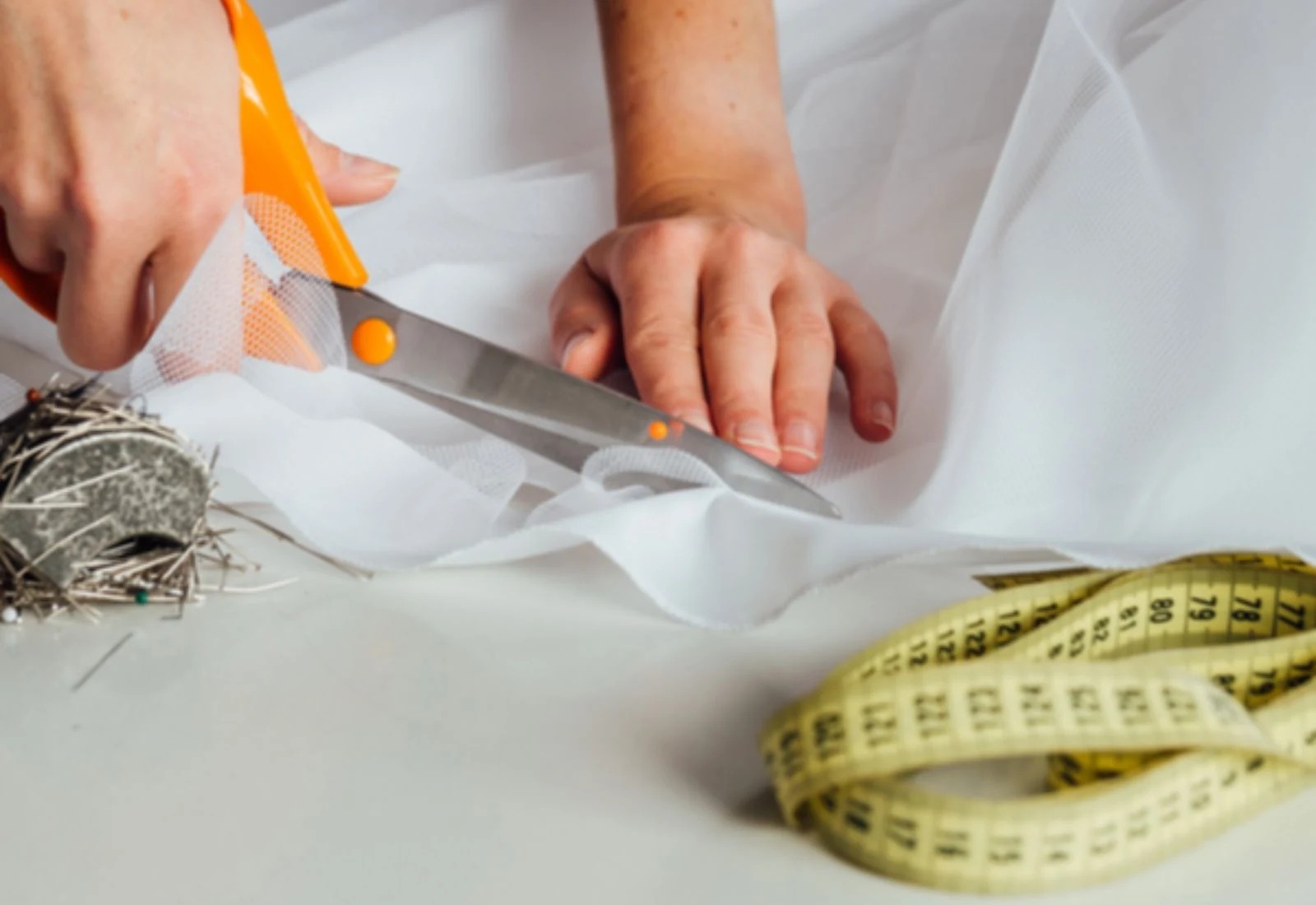 Professional curtain resizing service adjusting curtain dimensions
