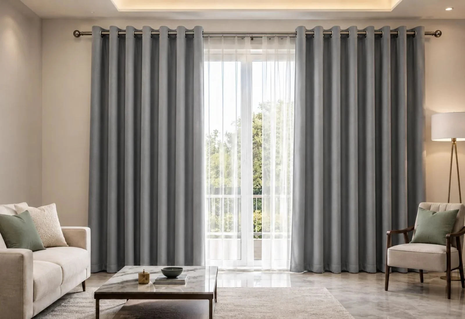 Custom Eyelet Curtains