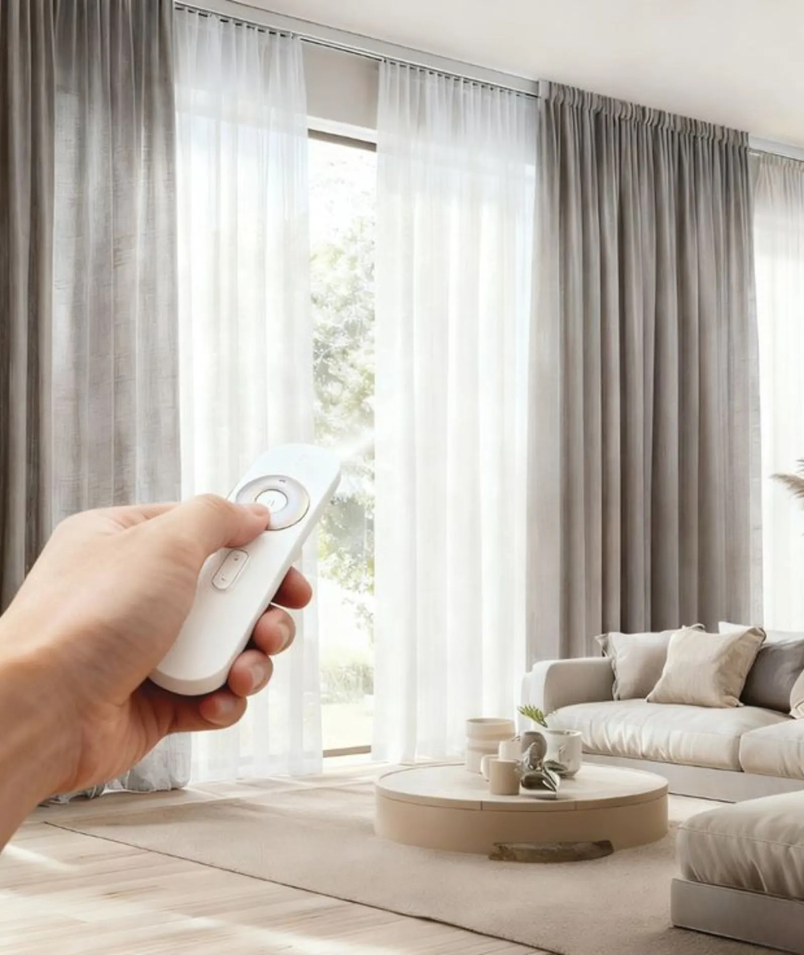 Request free quote for smart window treatment Dubai