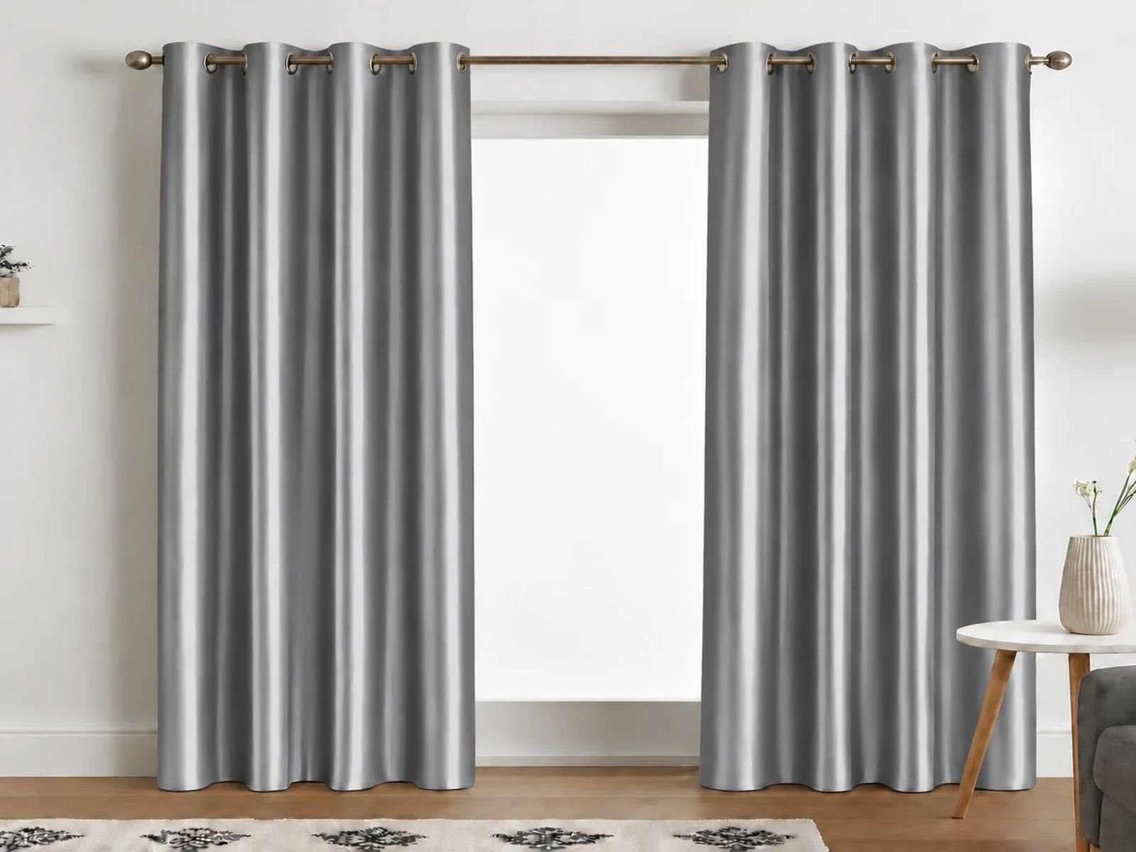 Grey-Silk-Curtain