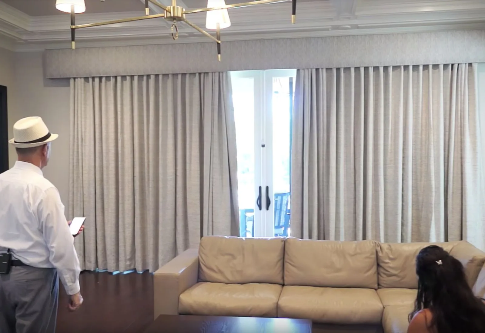 Motorized Curtains Installation