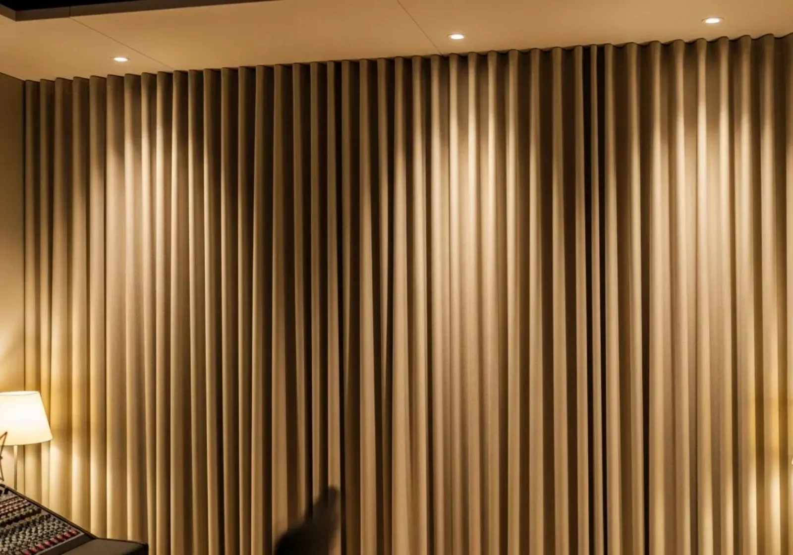 Motorized Soundproof Curtains