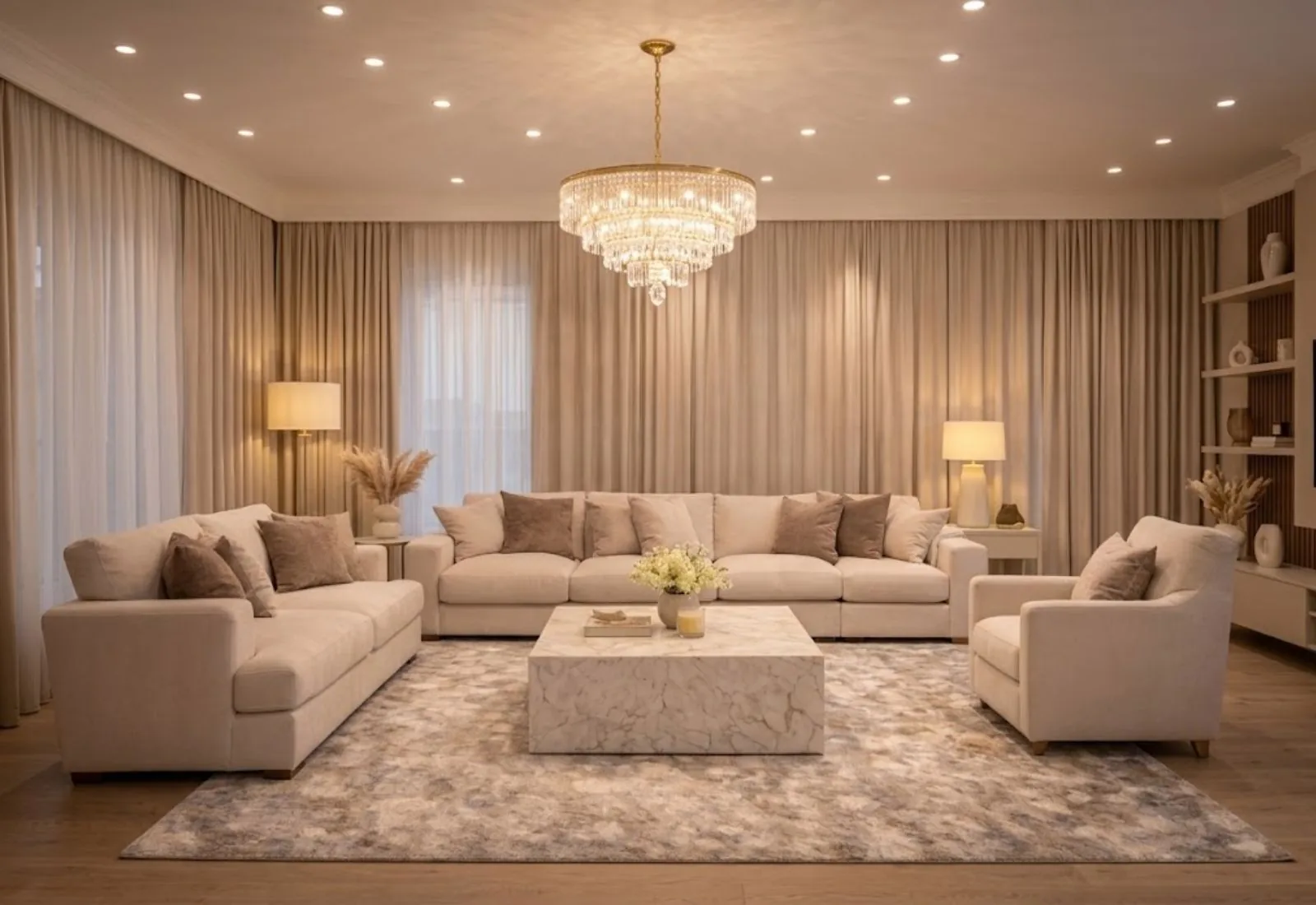 Stylish custom made curtains supplied in Dubai
