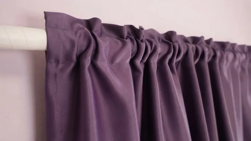 Rod Pocket Silk Header
