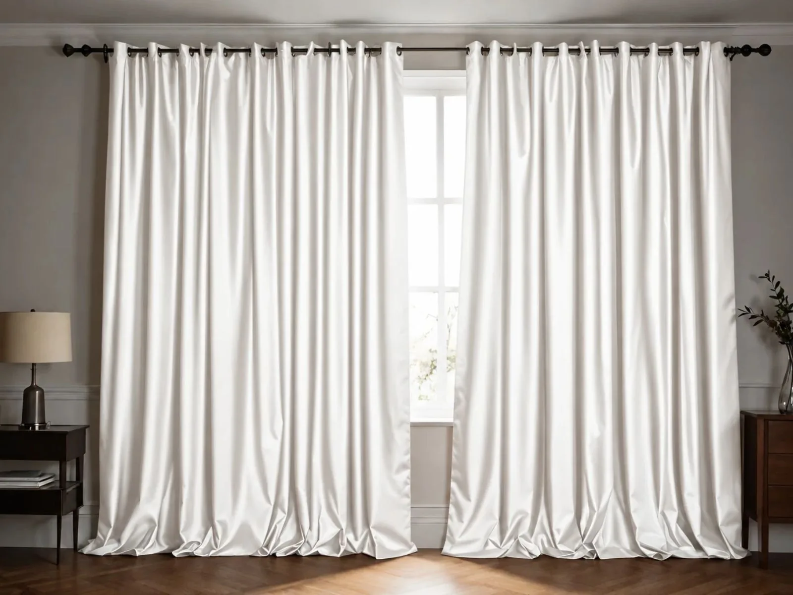 White Curtain
