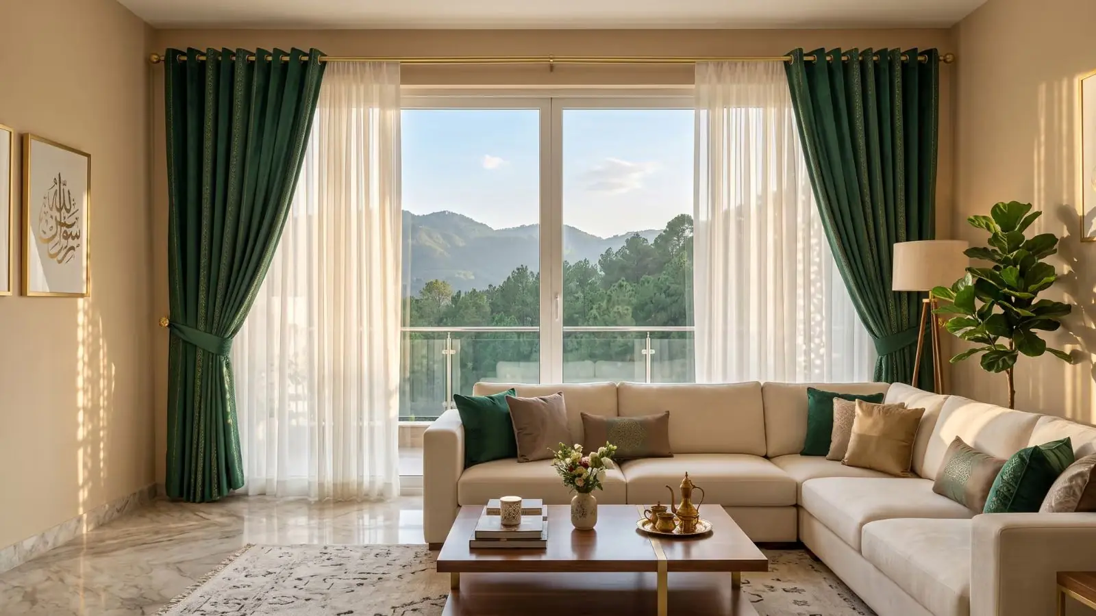 Premium eyelet curtains offered by Dubai experts