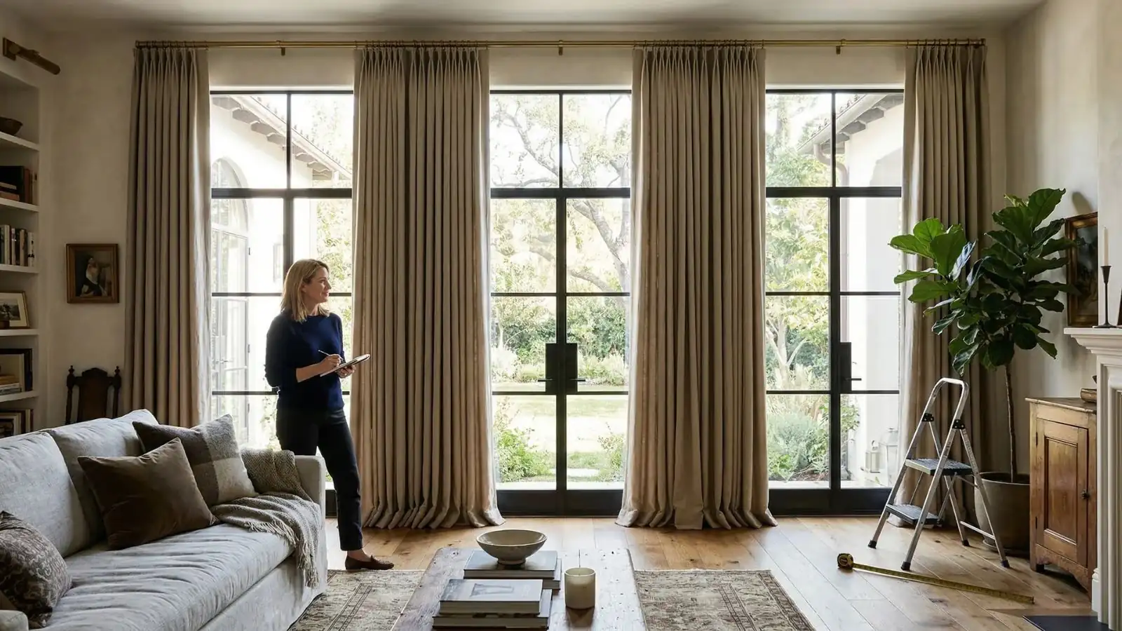 Custom made curtains crafted by expert team