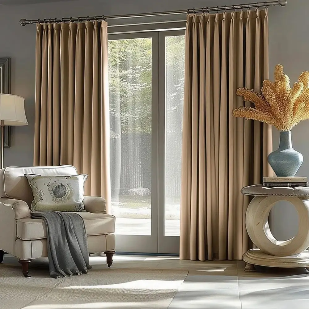 Custom curtain project offering design inspiration ideas