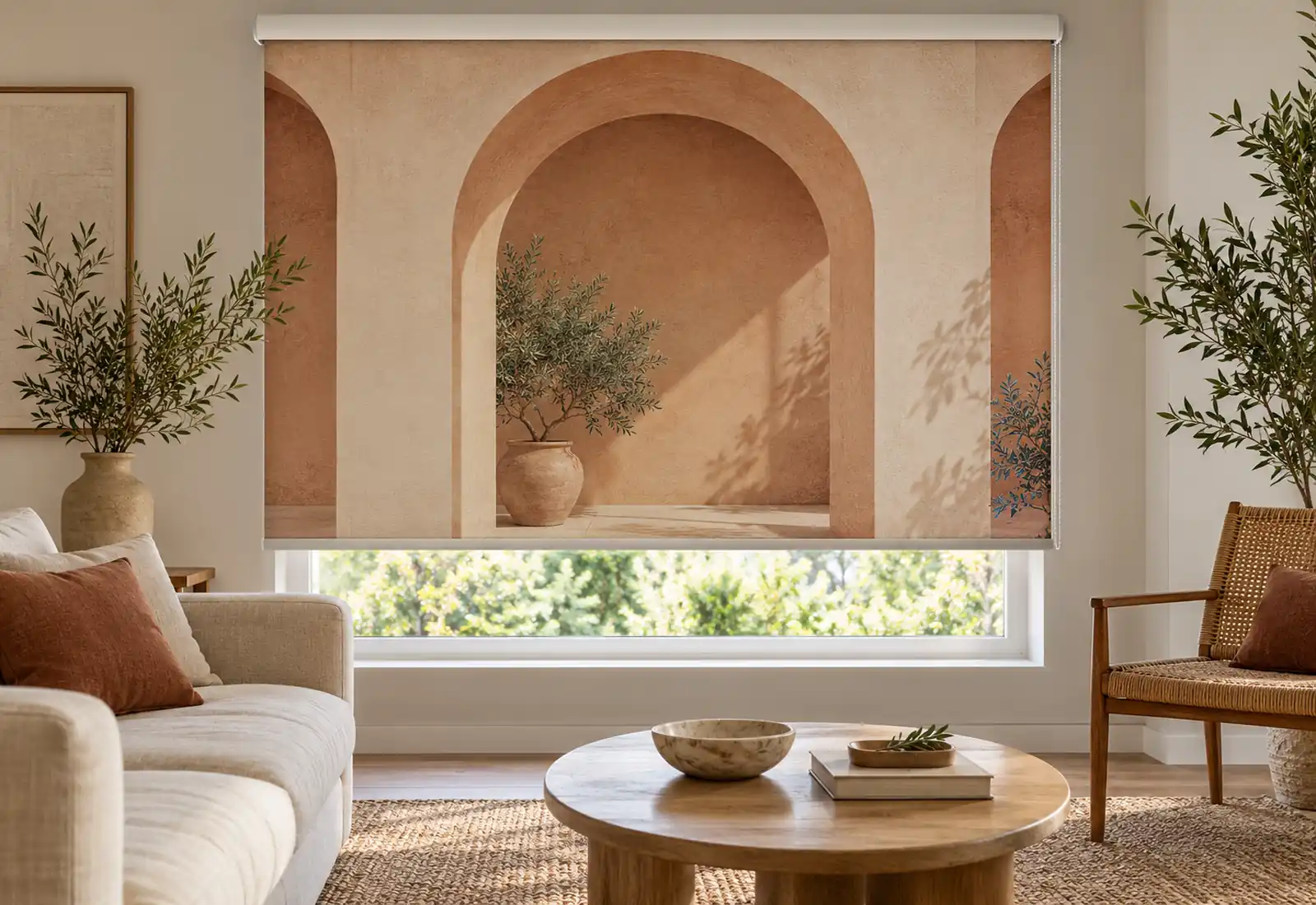 Optical Printed Roller Blind Artwork