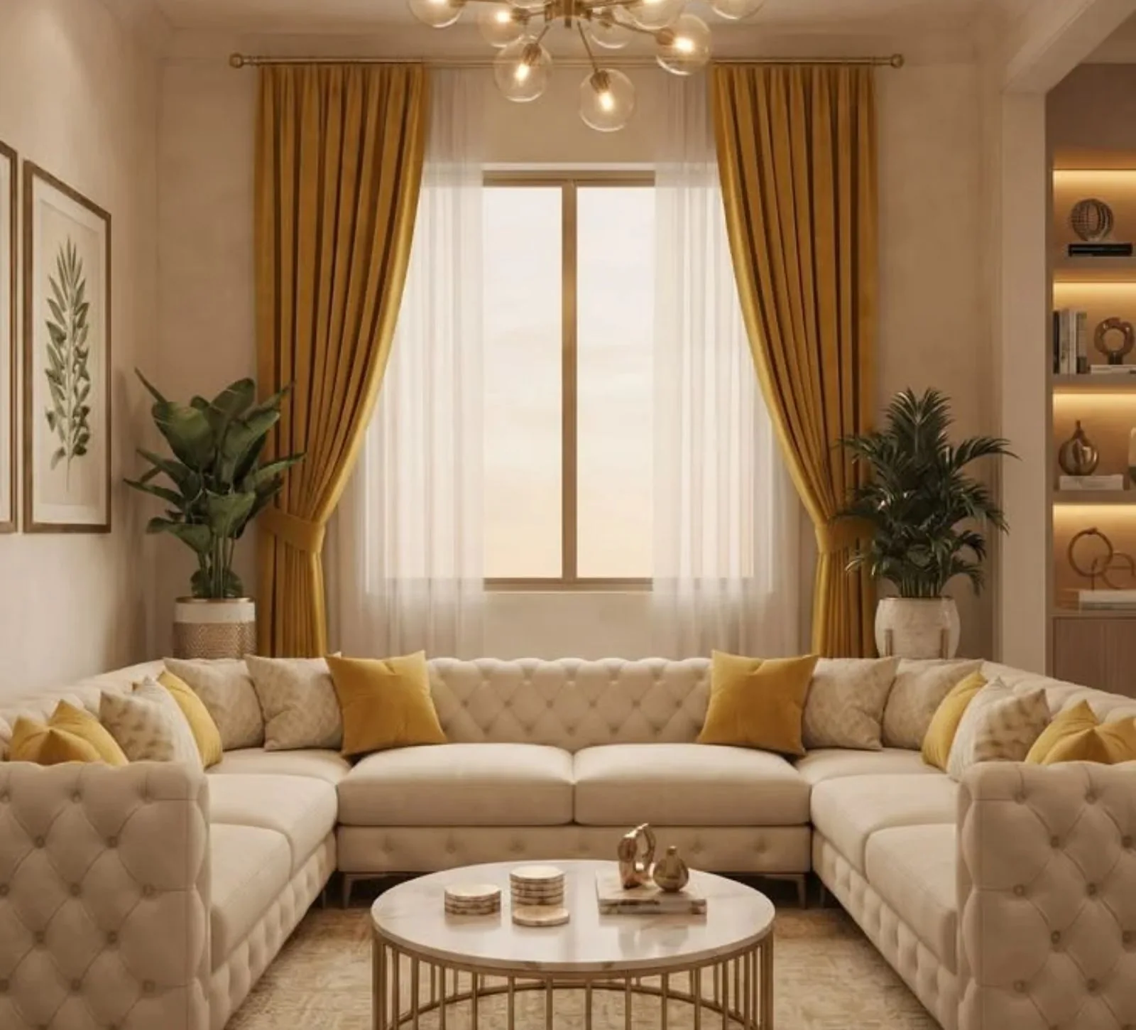 Simple curtain installation process from consultation to completion