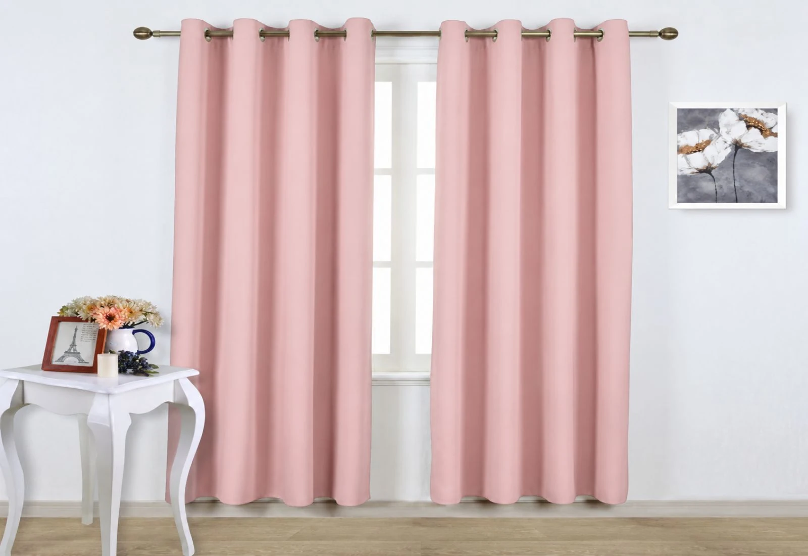 Pink Soundproof Curtain