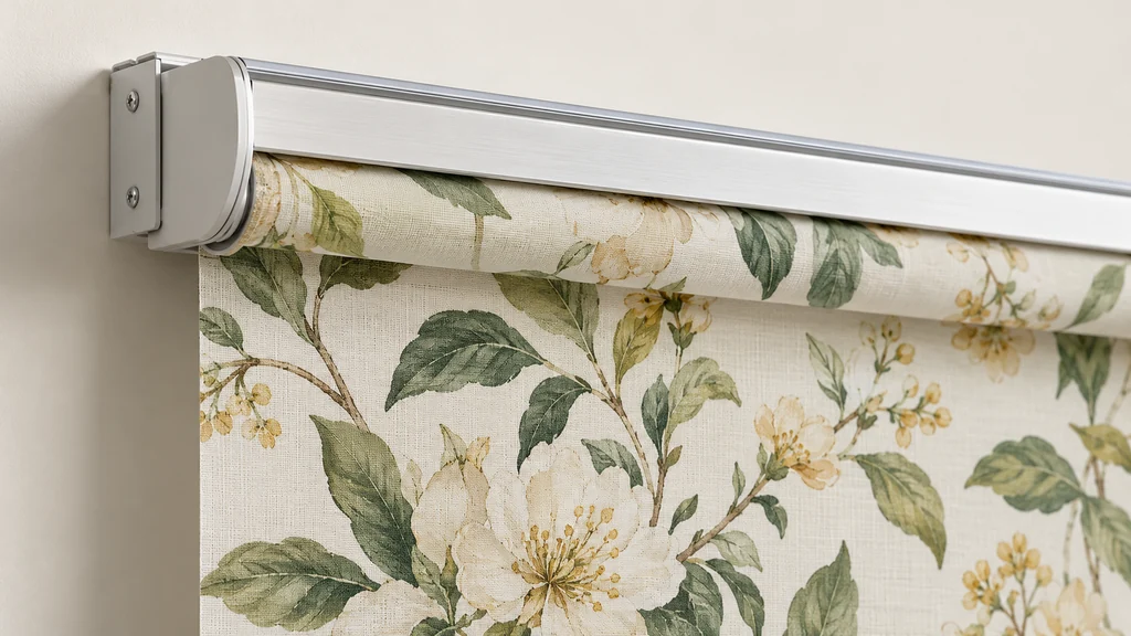 Printed Blind Top Rail Detail