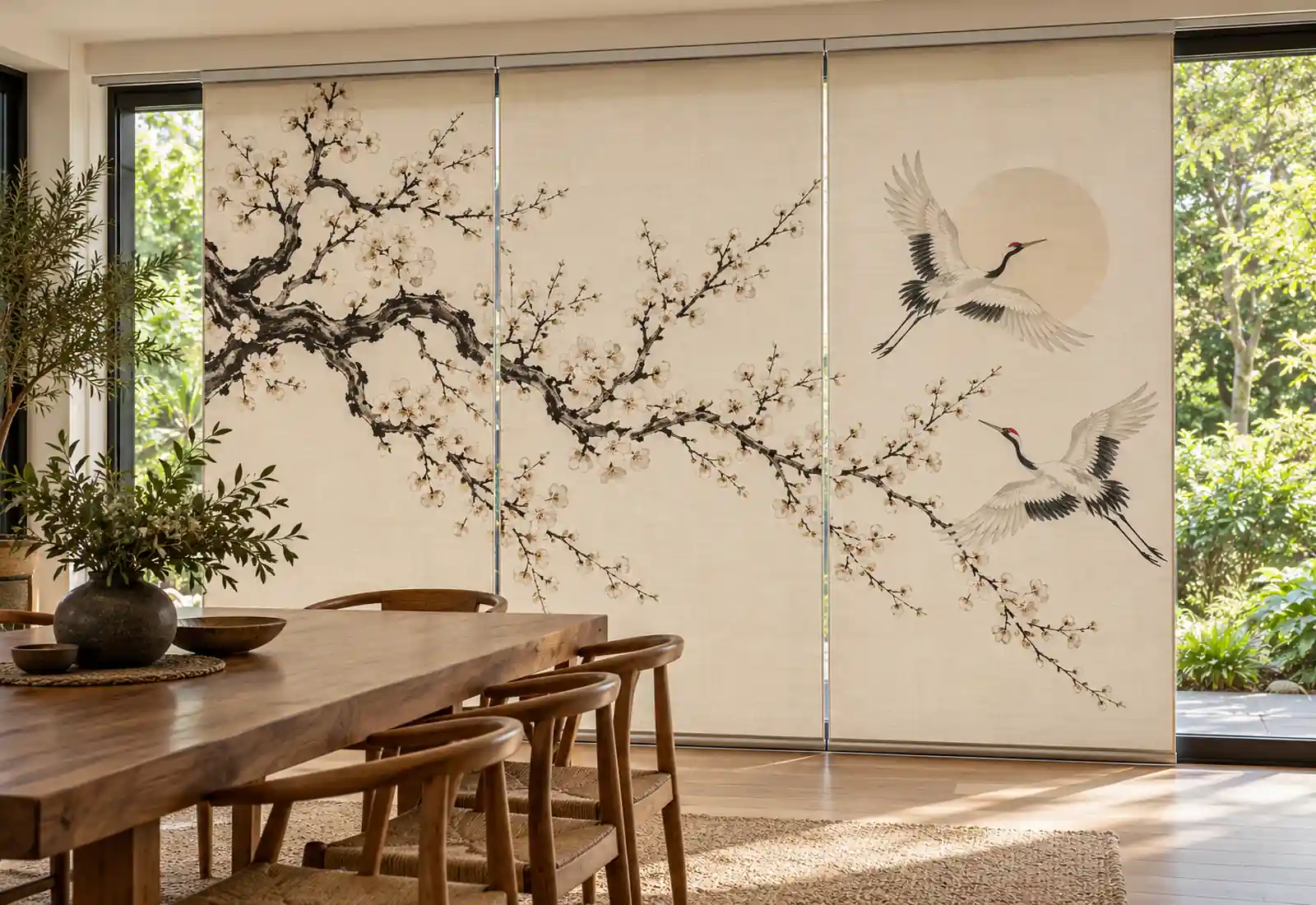 Printed Sliding Panel Blind Design