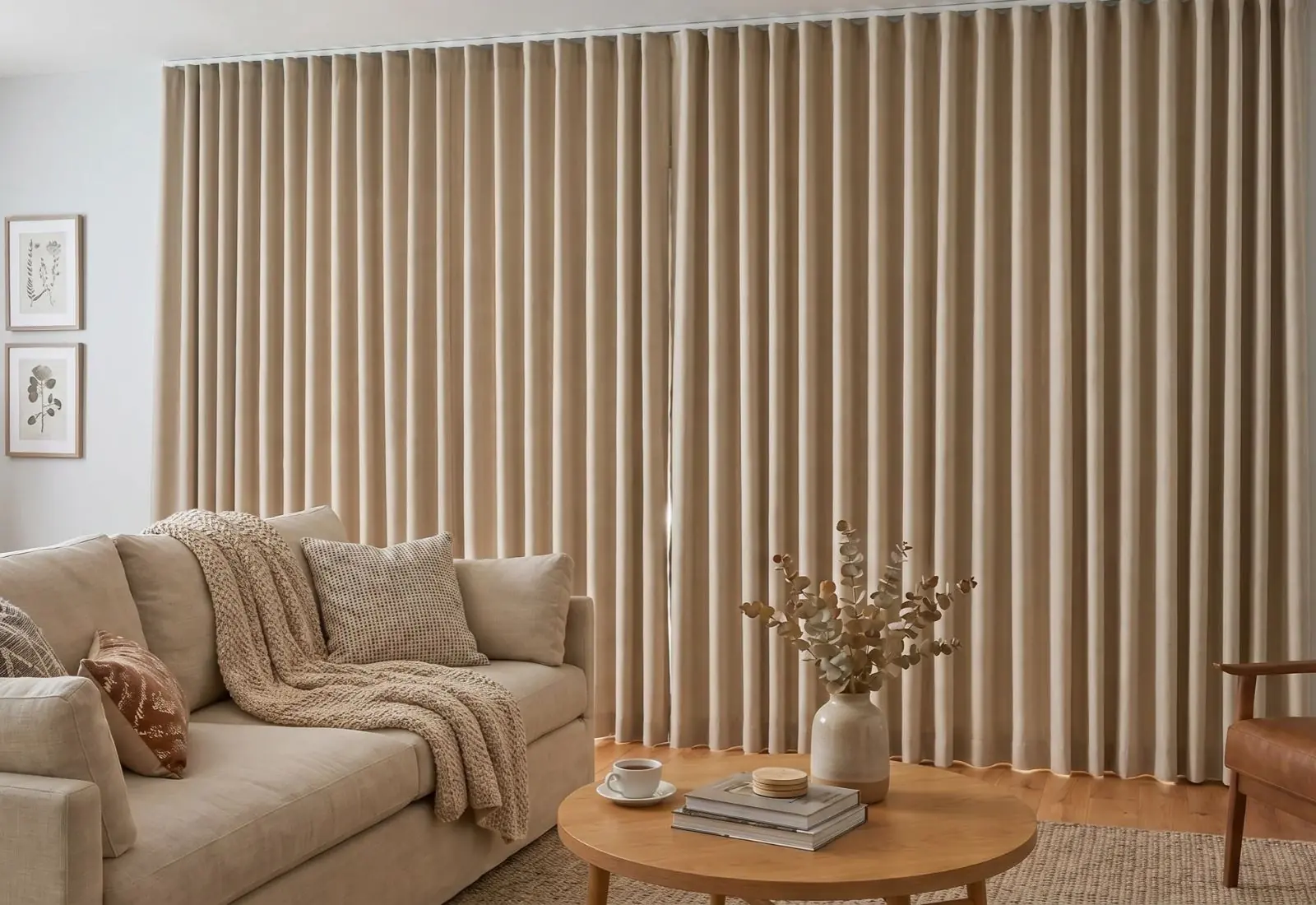 Blackout Fabric Curtain for Complete Room Darkness