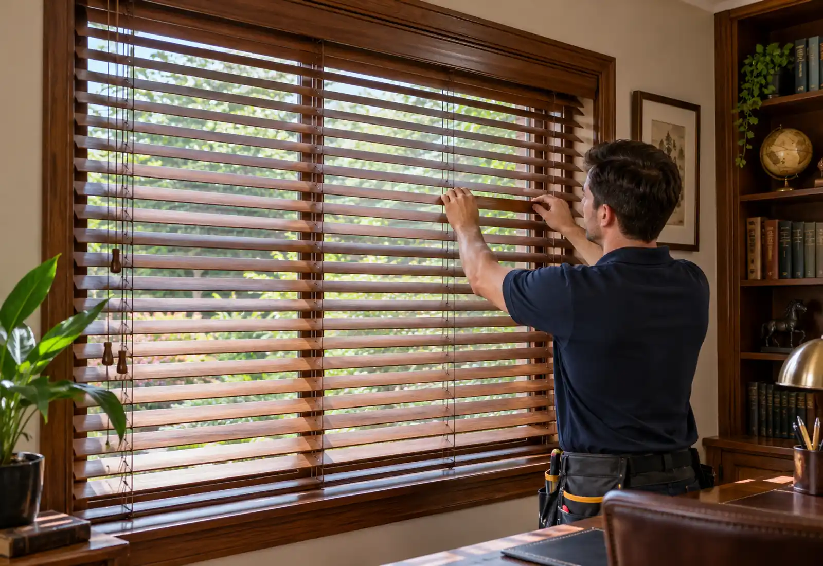 Wooden Blind Slat Adjustment